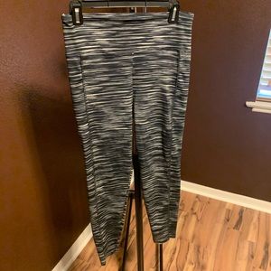 XL Striped Workout Pants